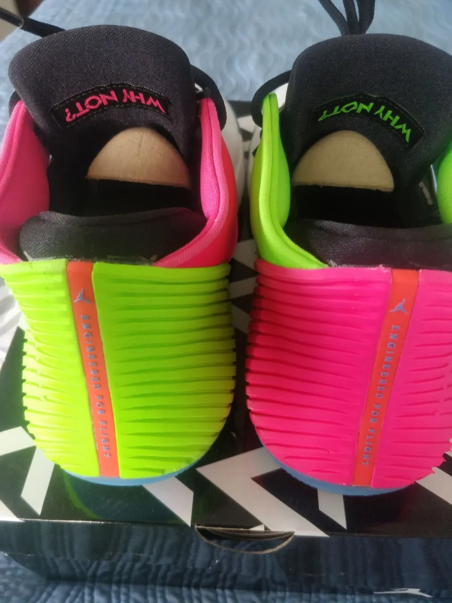 Jordan Why Not Zero Low1 very rare 8.5uk New - Image 3