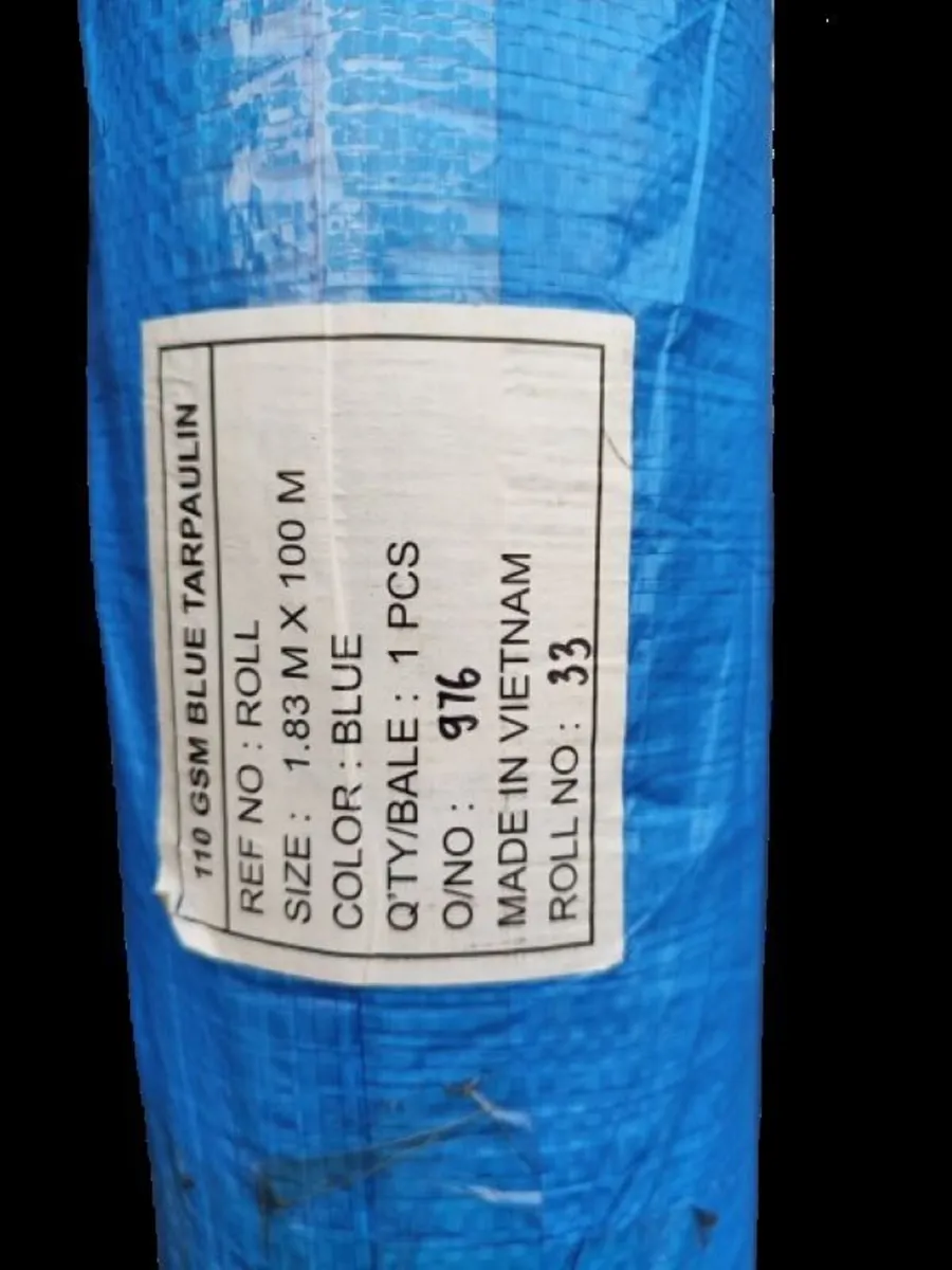 Scaffolding Sheeting 2m x 45m  (7'-148') Clear 170 - Image 2