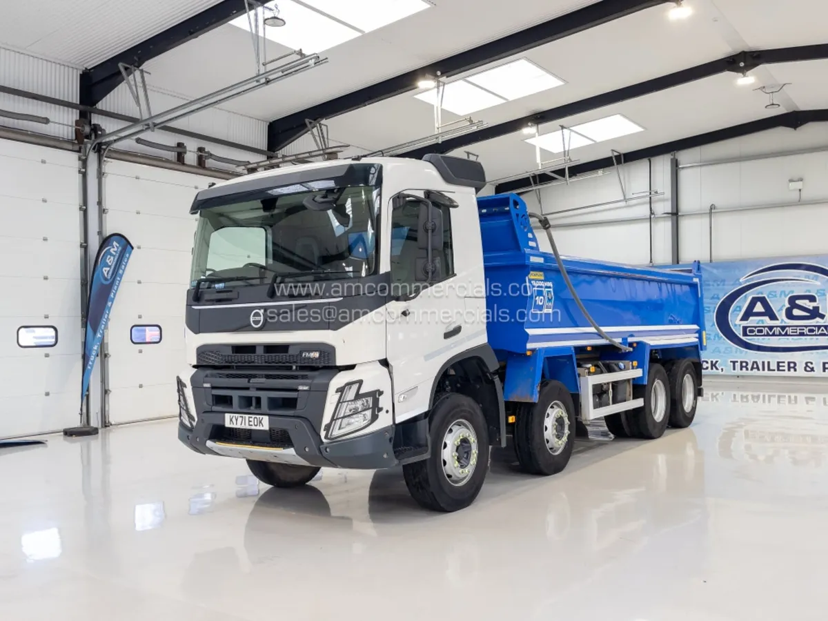 2021 VOLVO FMX 420 TIPPER - Image 4