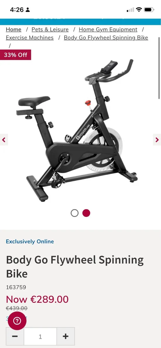 Spinning Bike - Image 1