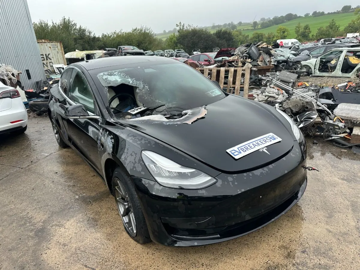 2020 TESLA MODEL 3 EV FOR BREAKING - Image 1