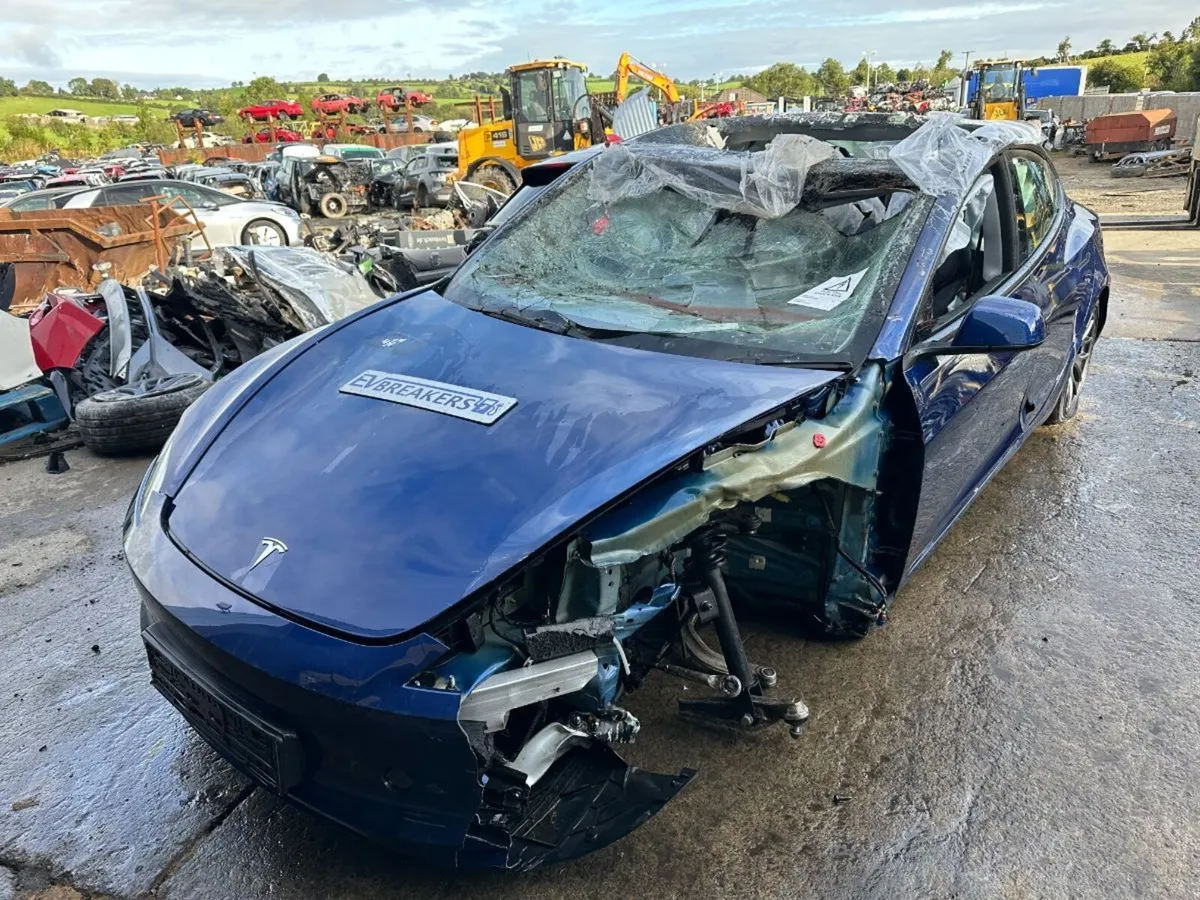 2025 TESLA MODEL 3 HIGHLAND EV FOR BREAKING - Image 2