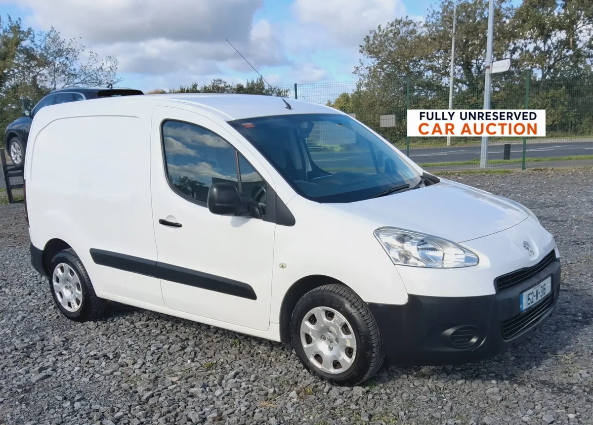 Unreserved Auction 2015 Peugeot Partner - Image 1
