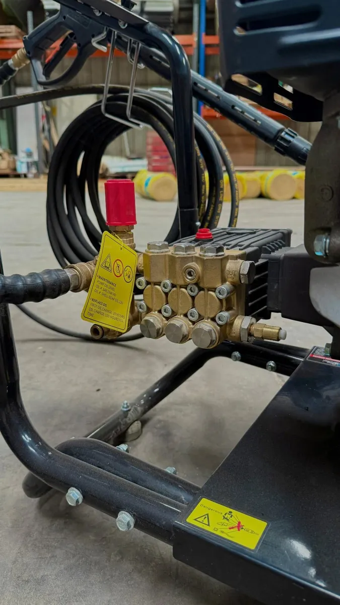 15HP Petrol Pressure Washer 3600PSI -Brass Pump - Image 3