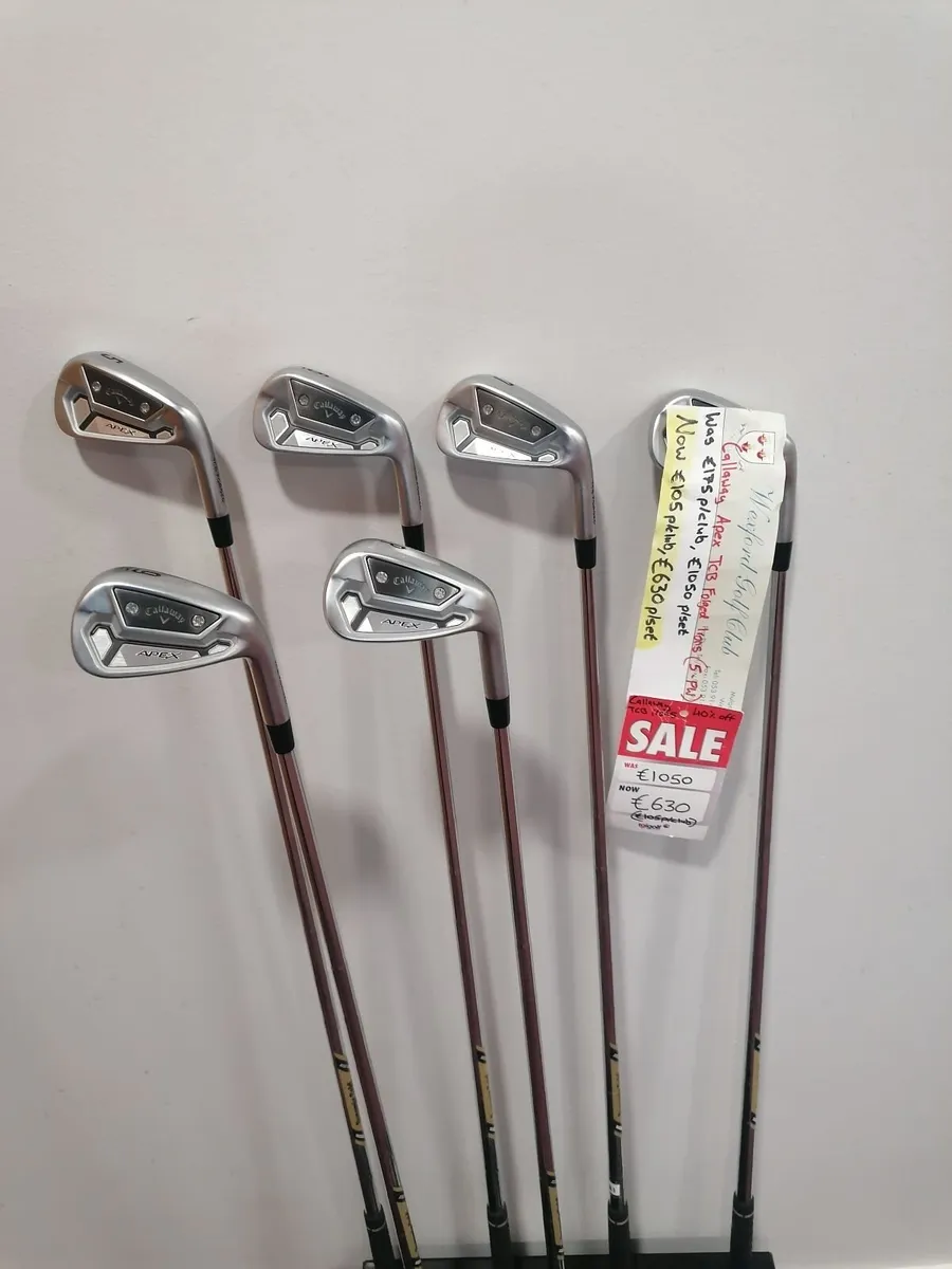 Brand New Callaway Apex TCB  Forged Irons Stiff - Image 1