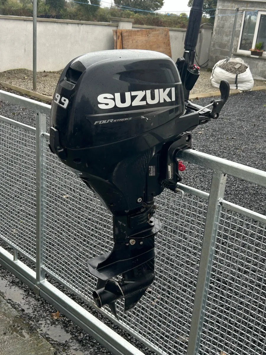Suzuki 9.9hp 4 Stroke Outboard Engine - Image 2