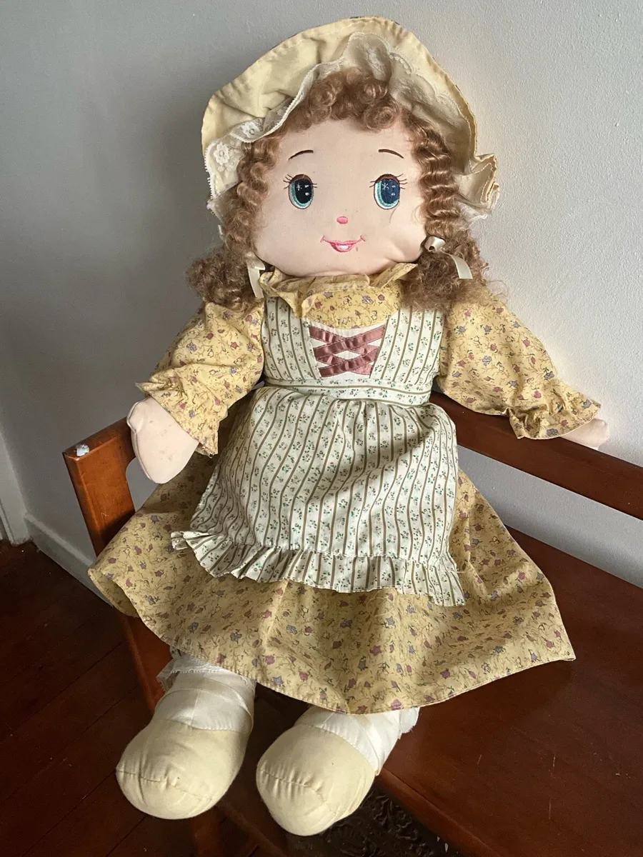 Vintage Soft Rag Doll - Image 1