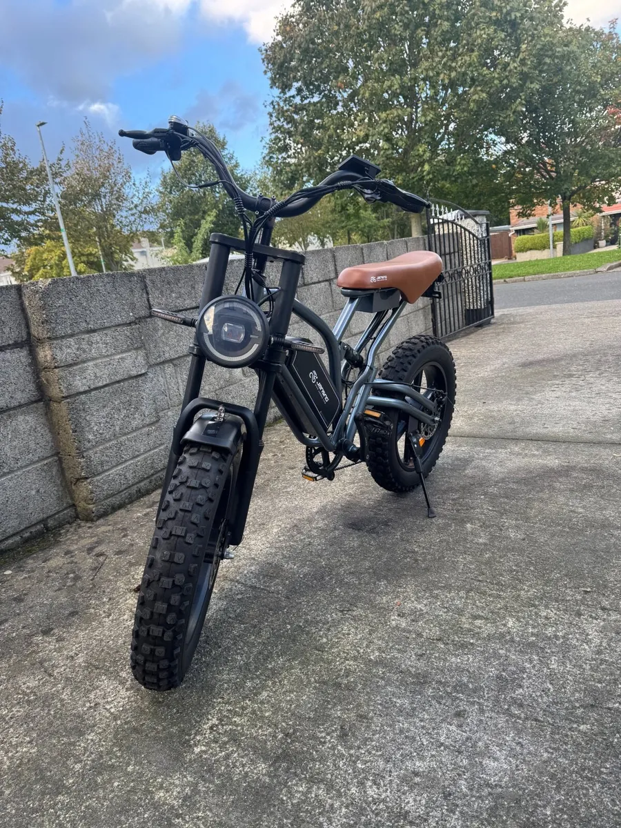 JANSNO X50 Electric Bike ** 2 New Tyres** - Image 3