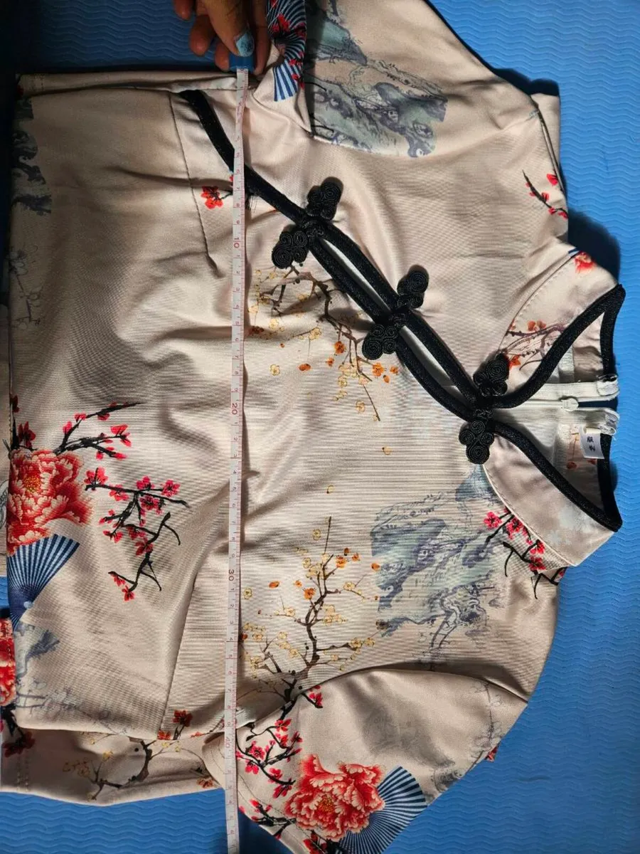 Oriental Cheongsam Qipao Dress - Image 4