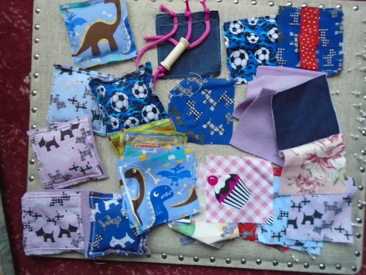 Fabric remnants, Crafts, sewing, Fabric - Image 1