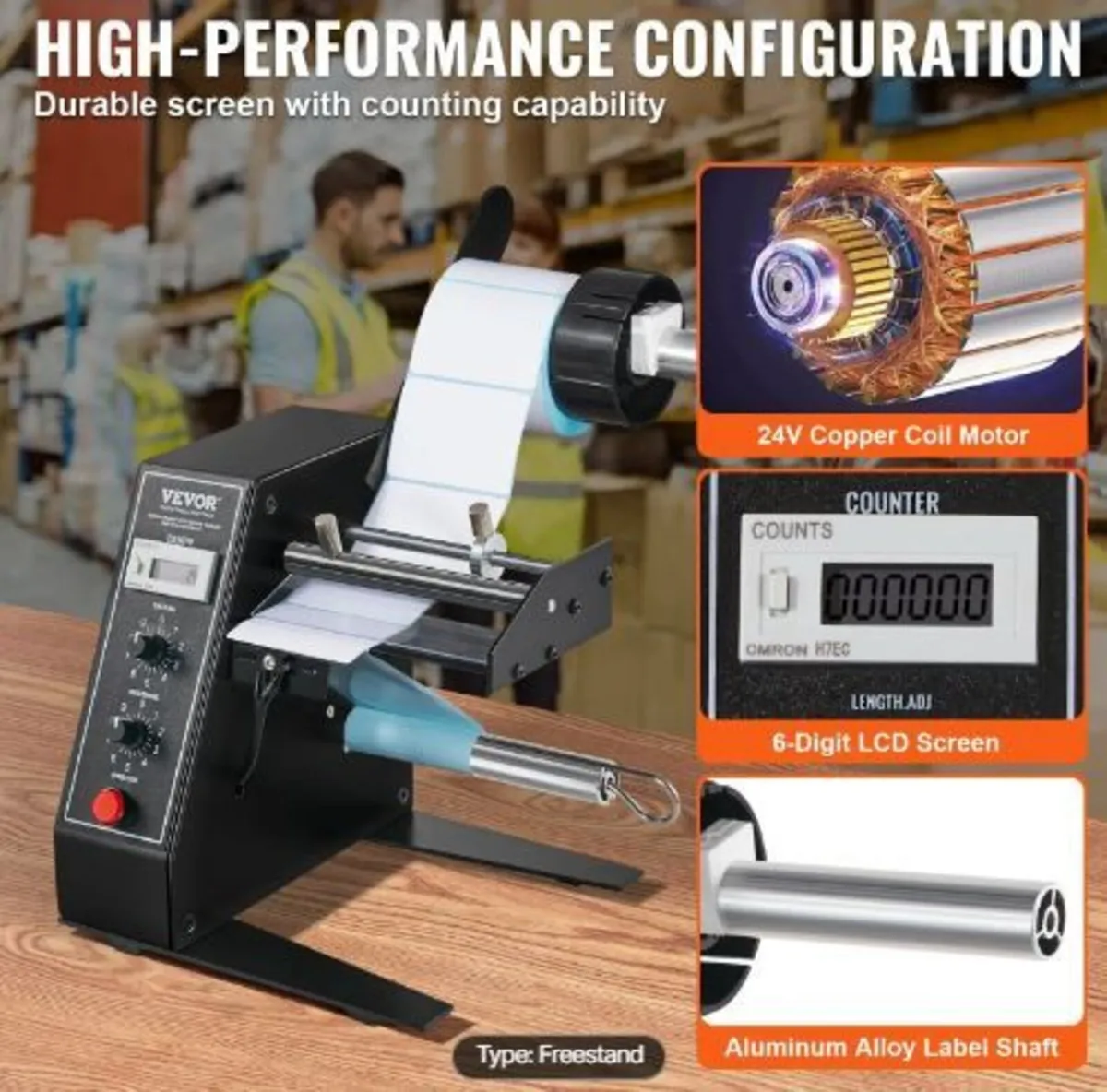 Automatic Label Dispenser, Width - Image 4