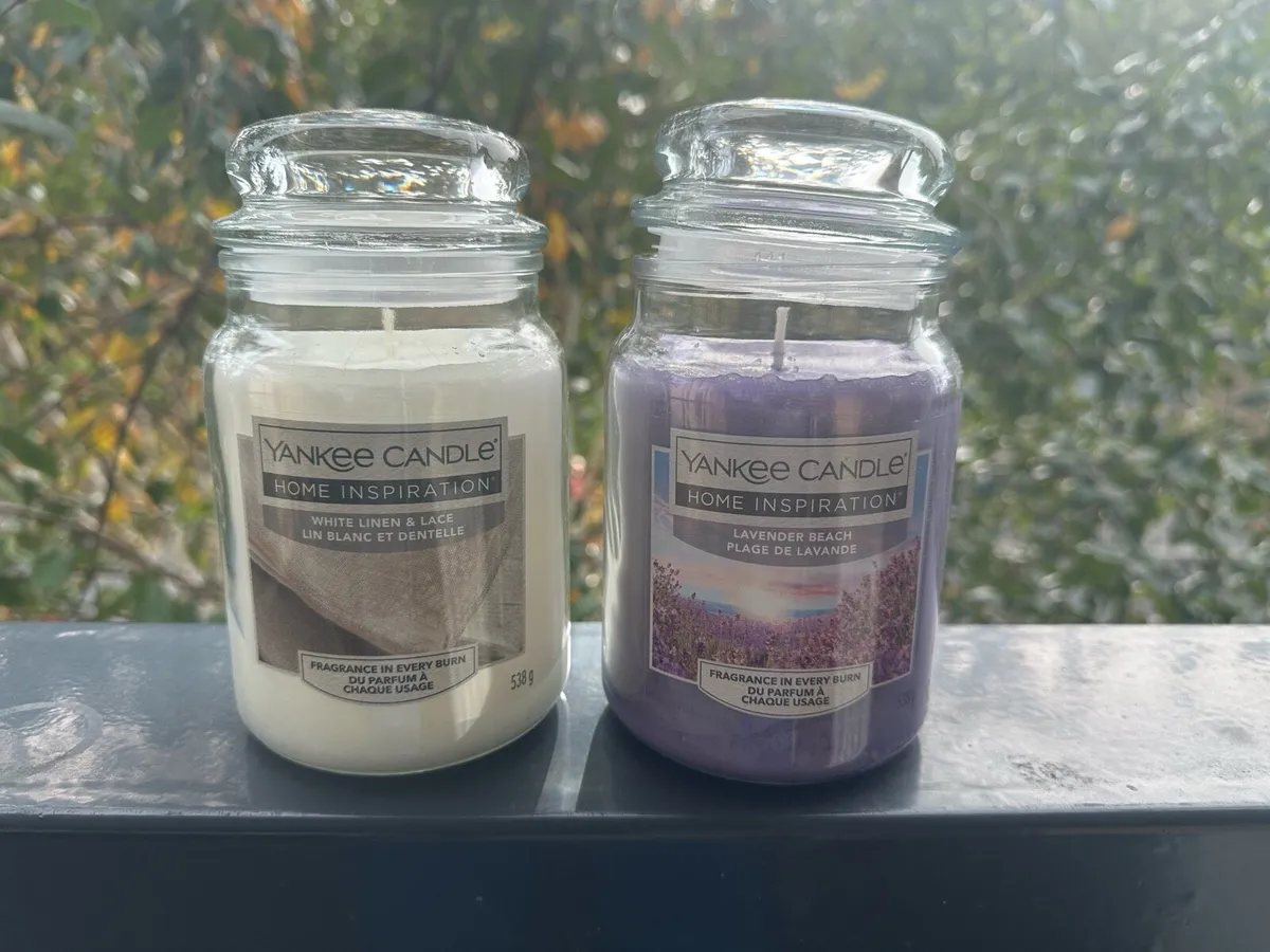 2 Yankee candles big jars - Image 2