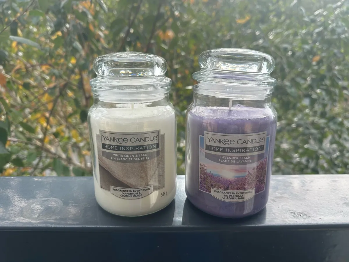 2 Yankee candles big jars - Image 3