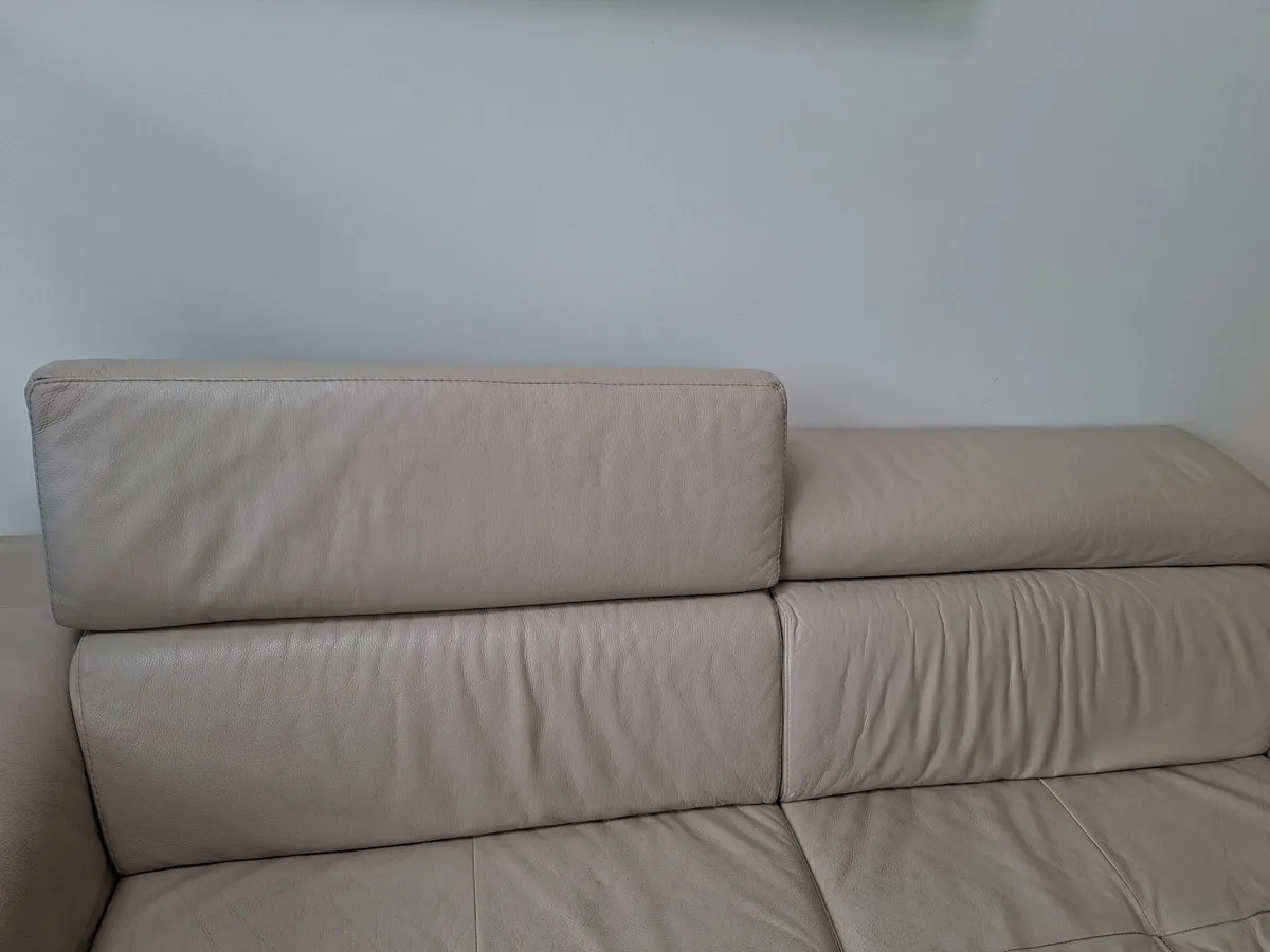 Leather Sofa - Image 1