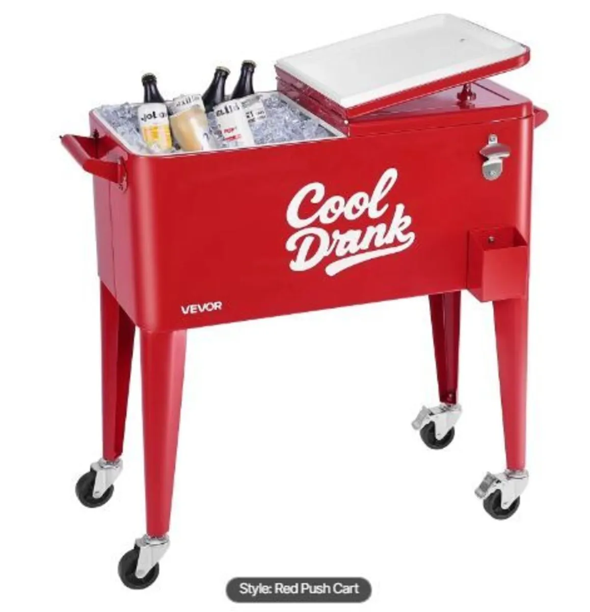 Rolling Ice Chest, Holds to 50 Bottles / 110 Cans - Image 1