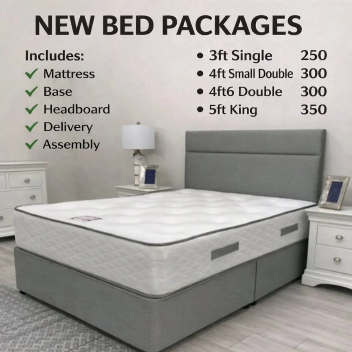 Quality New Beds Free Delivery All Limerick