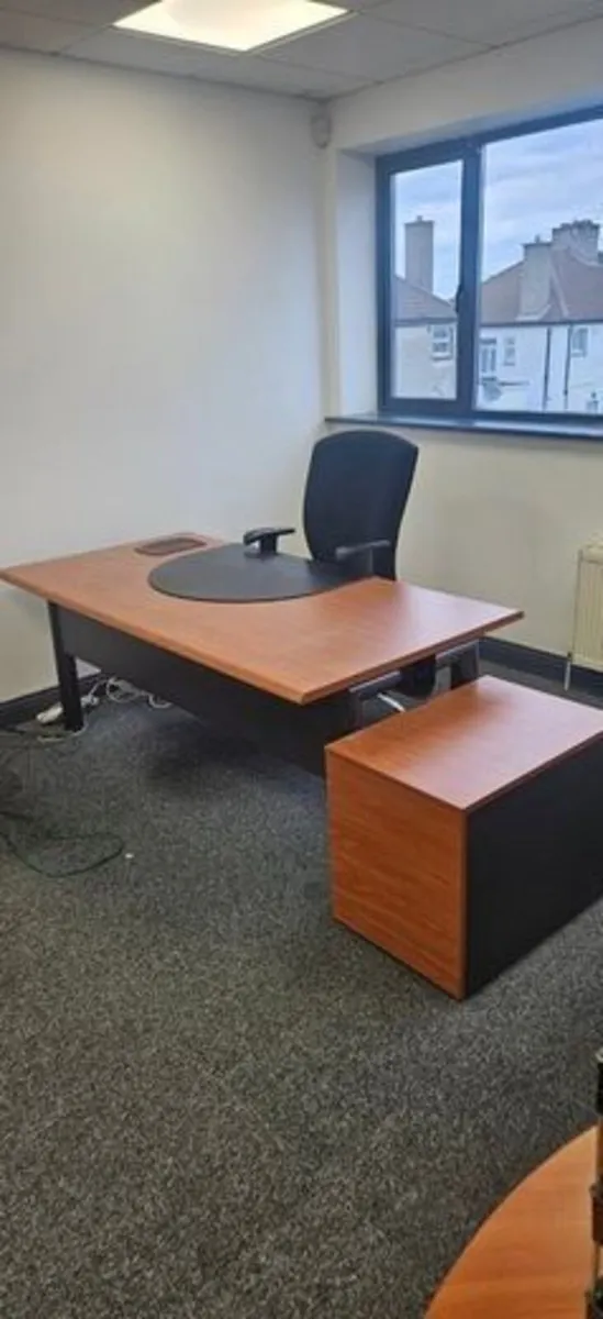 Office table, chair & plinth for Sale -Walkinstown