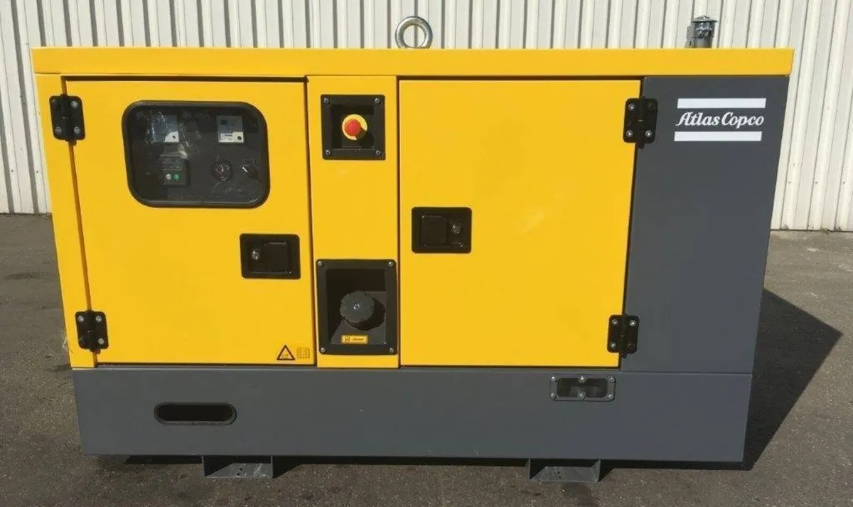 Atlas Copco QES30 - 30 KWA Generator - 20 Hours - Image 1