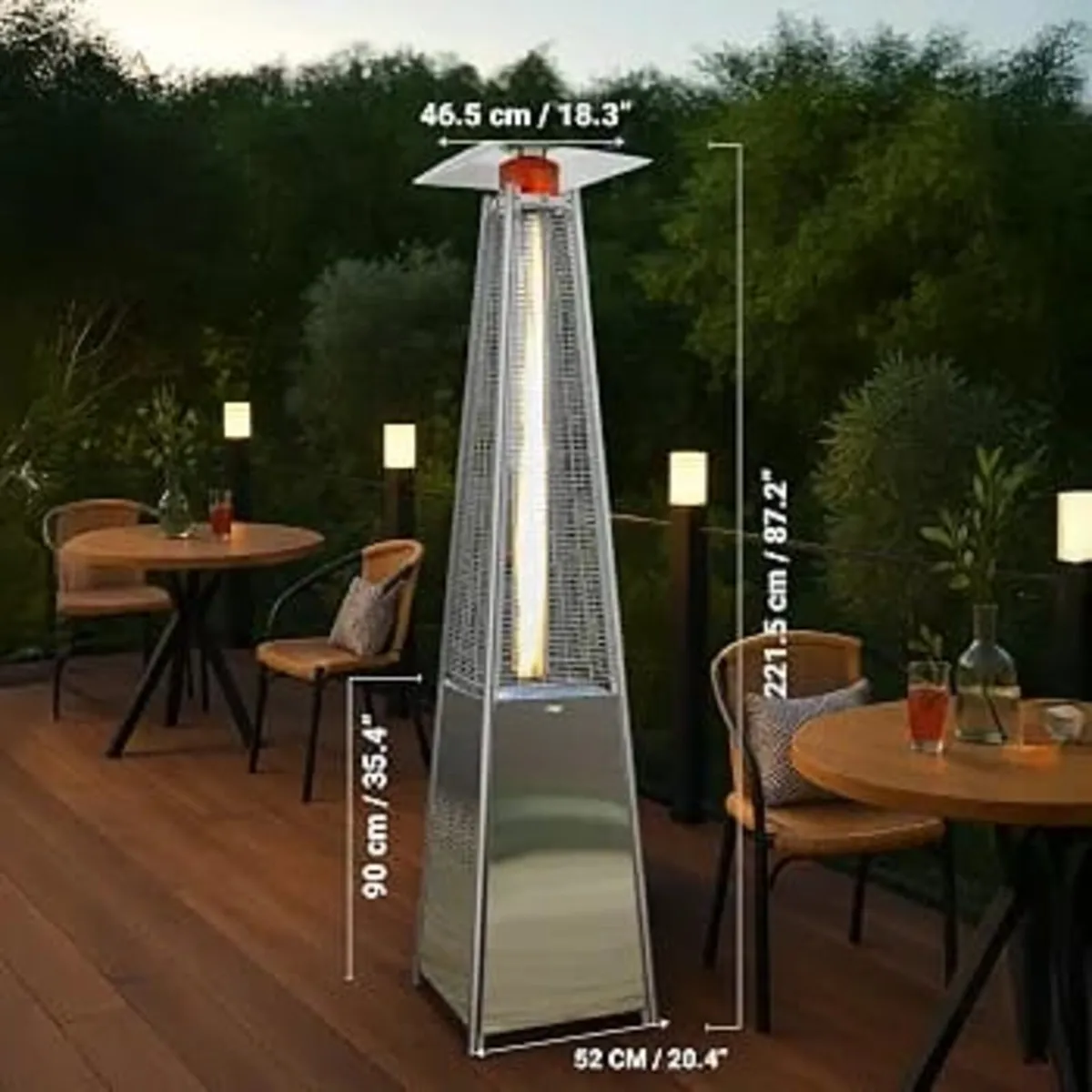 Outdoor Patio Gas Heater, Garden, Camp, BBQ Partie - Image 4