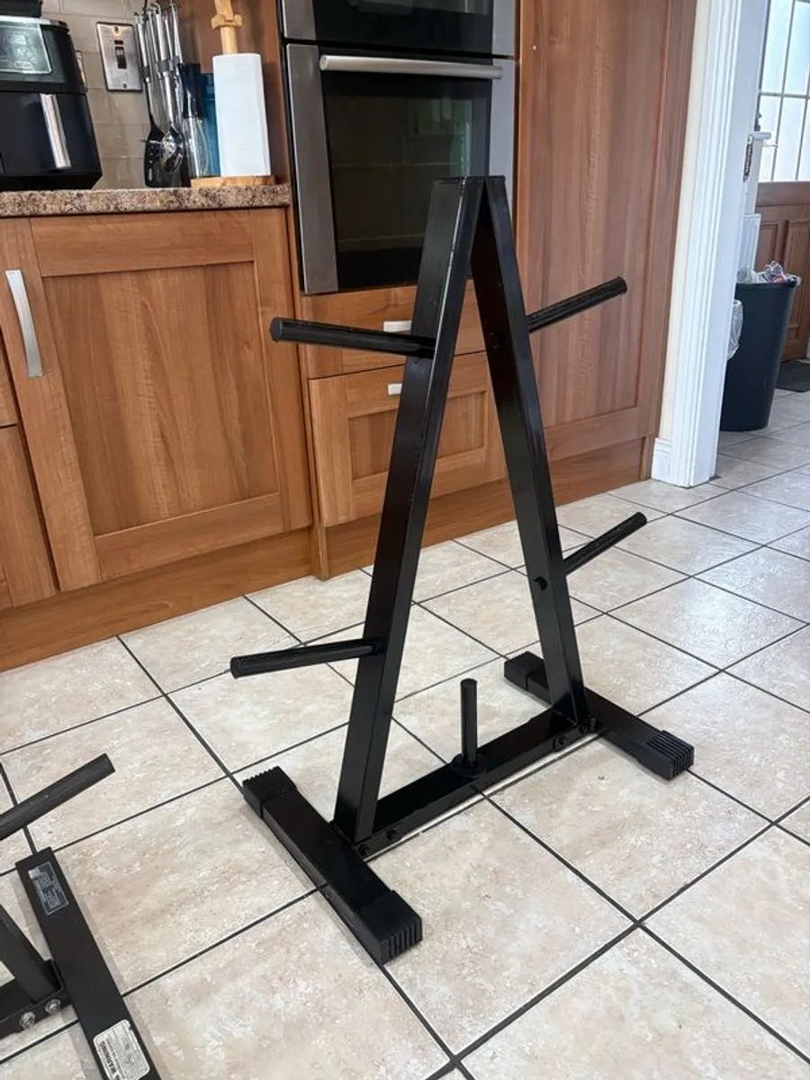 Gym Weight Plate Storage Racks / Trees - Image 2