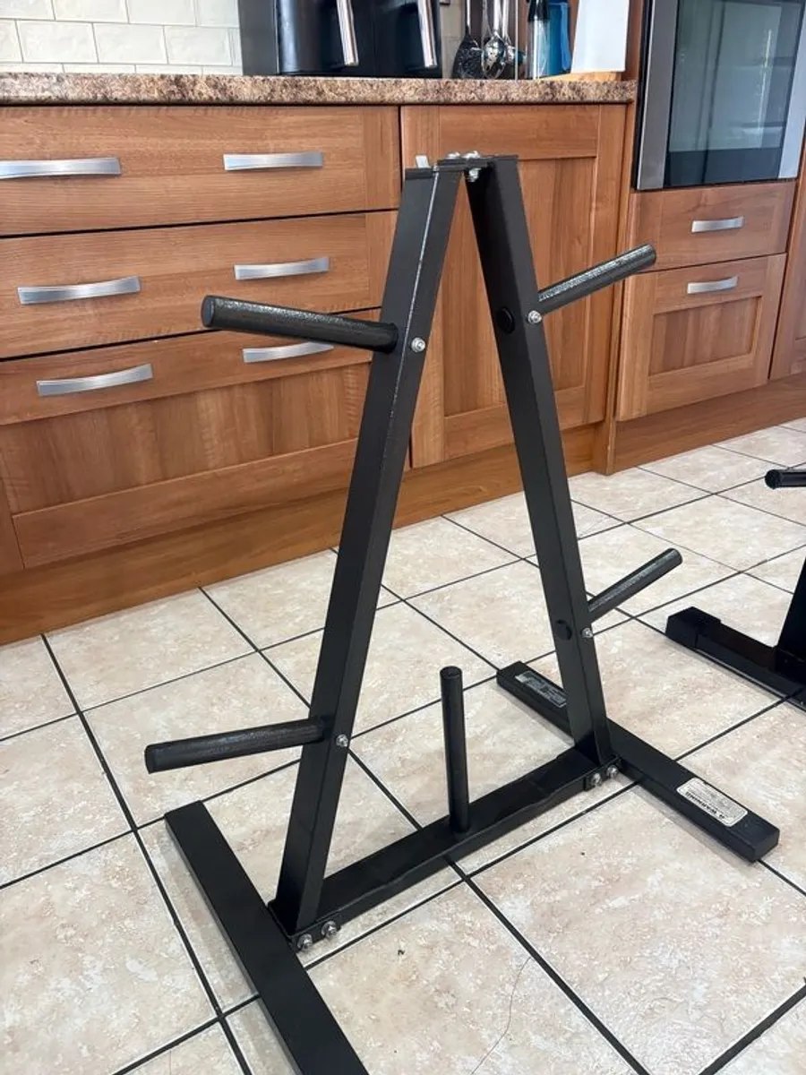 Gym Weight Plate Storage Racks / Trees - Image 3
