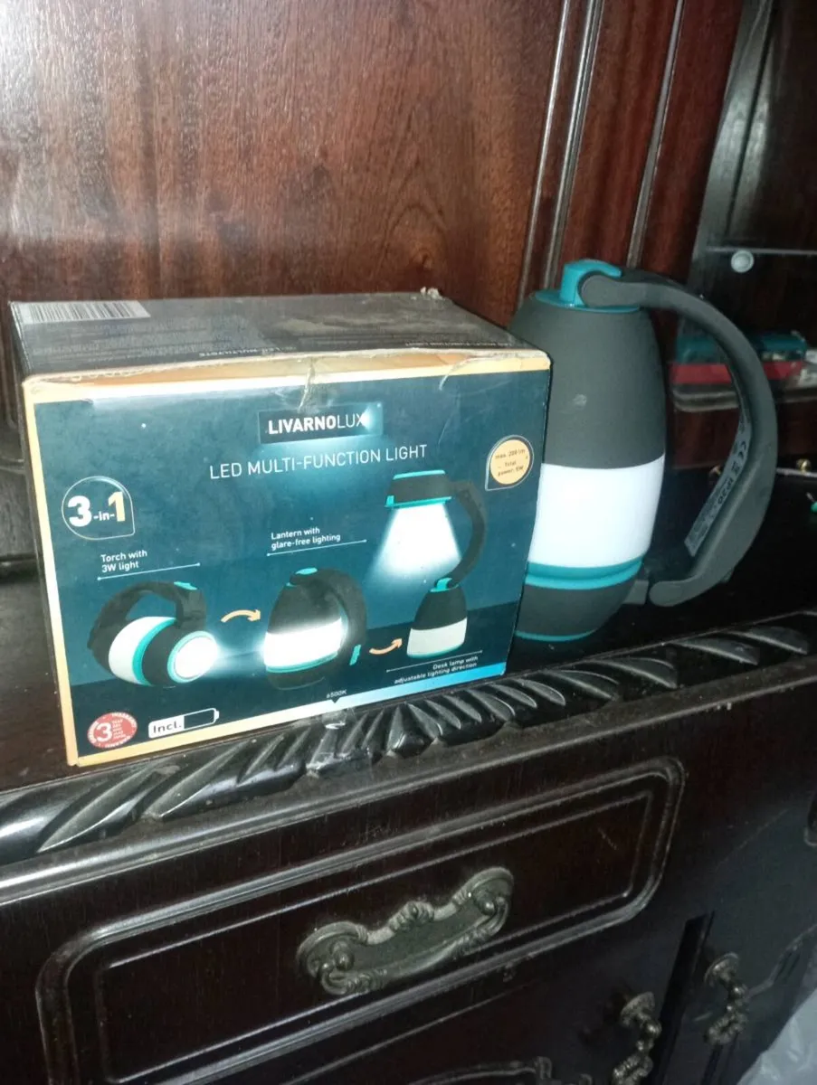 LIVARNO  LUX- 3 - 1 LED MULTY - FUNCTION FLASHLIGH - Image 3