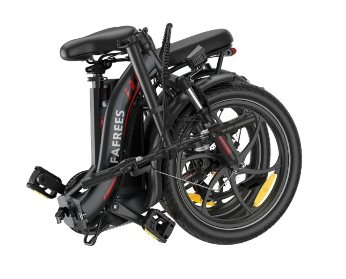 E Bike FAFREES F20 City Electric Folding Bike Blac - Image 2