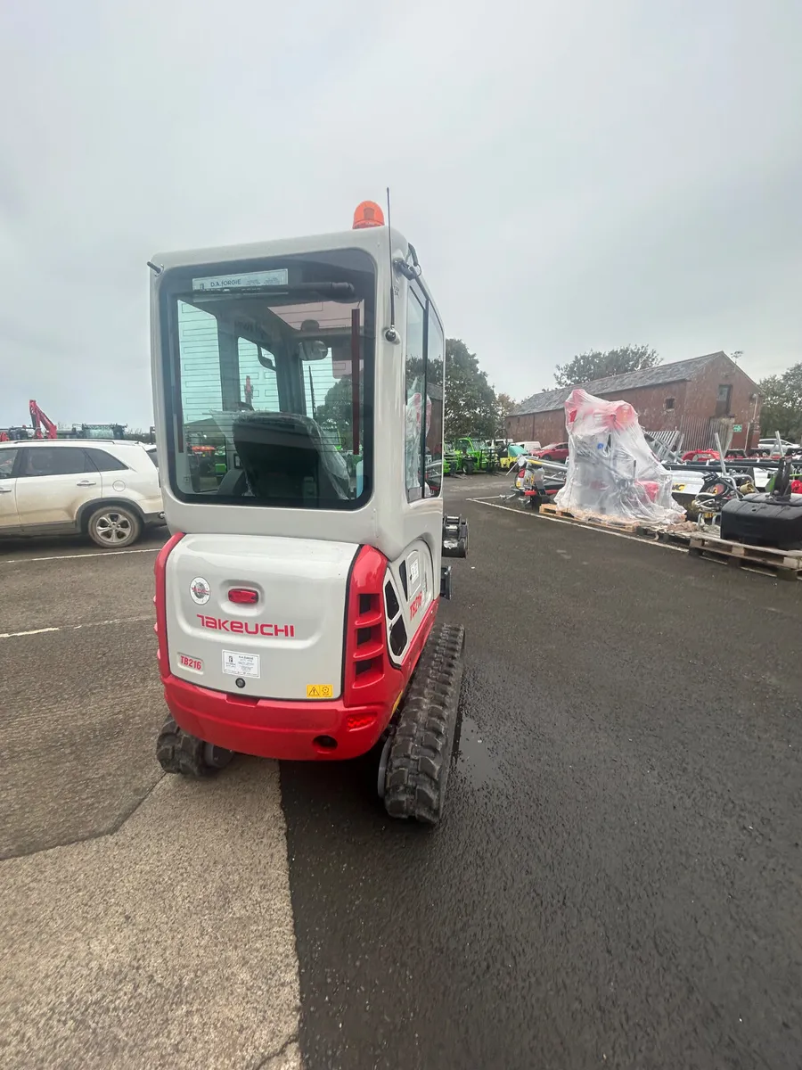 2025 Takeuchi TB216 Digger - Image 2