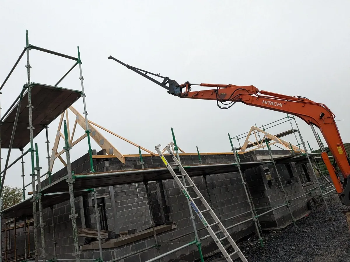 Hire - lifting jib 6-10 ton excavator - Image 3