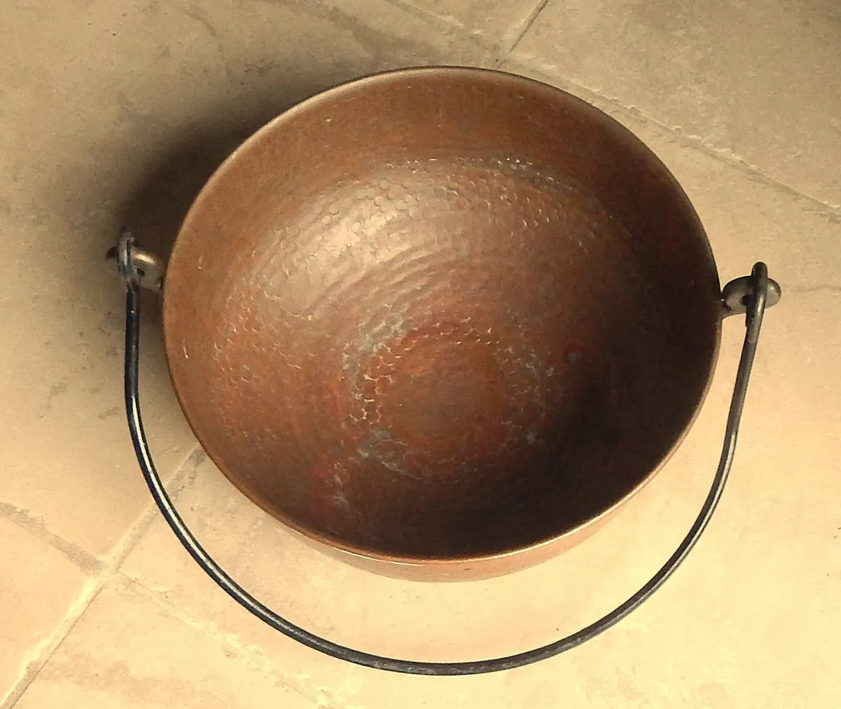 Large Vintage Hand Made French Confiture / Jam Pan - Image 3
