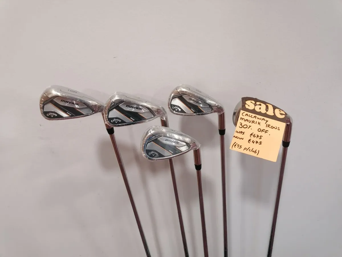 Brand New Callaway Mavrik Max Irons 6-PW Stiff - Image 1