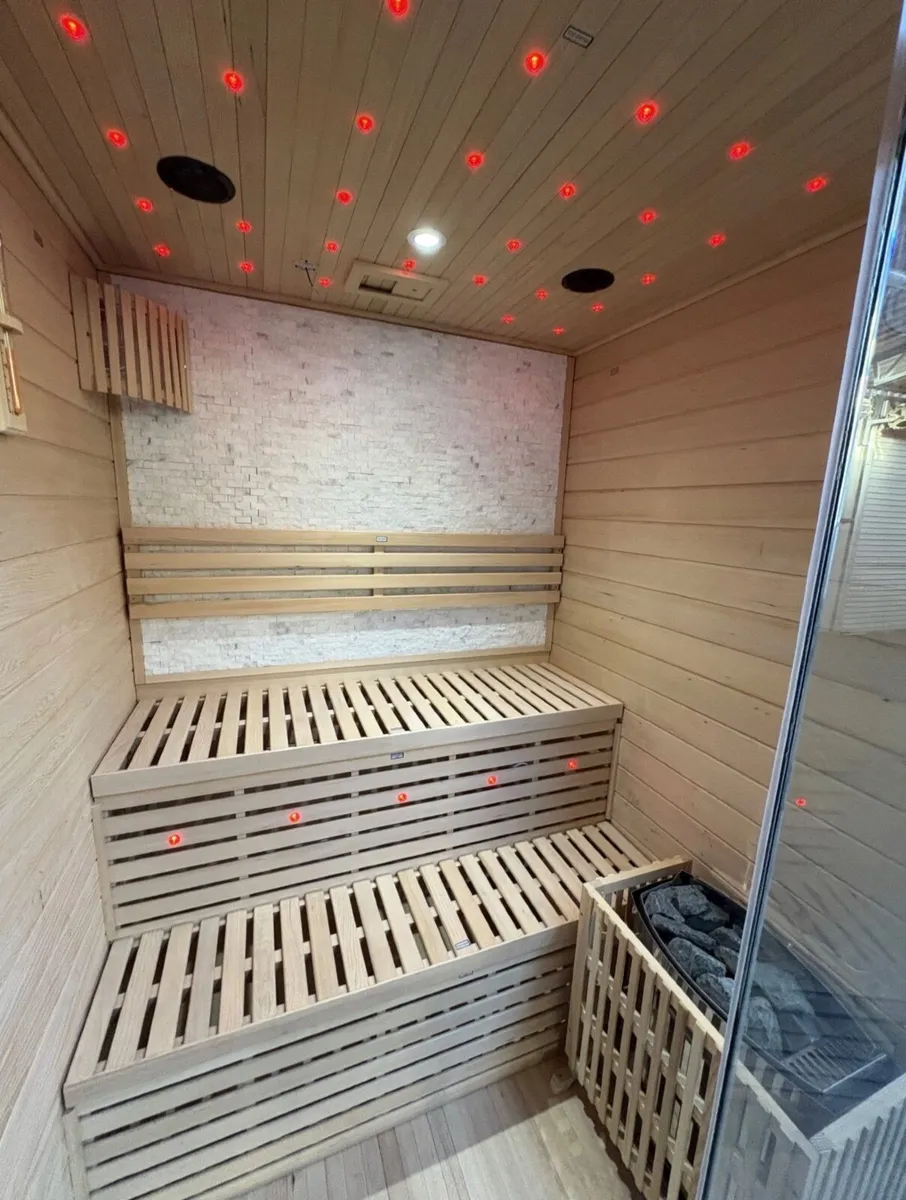 Sauna 2 Tier Seating - Image 2
