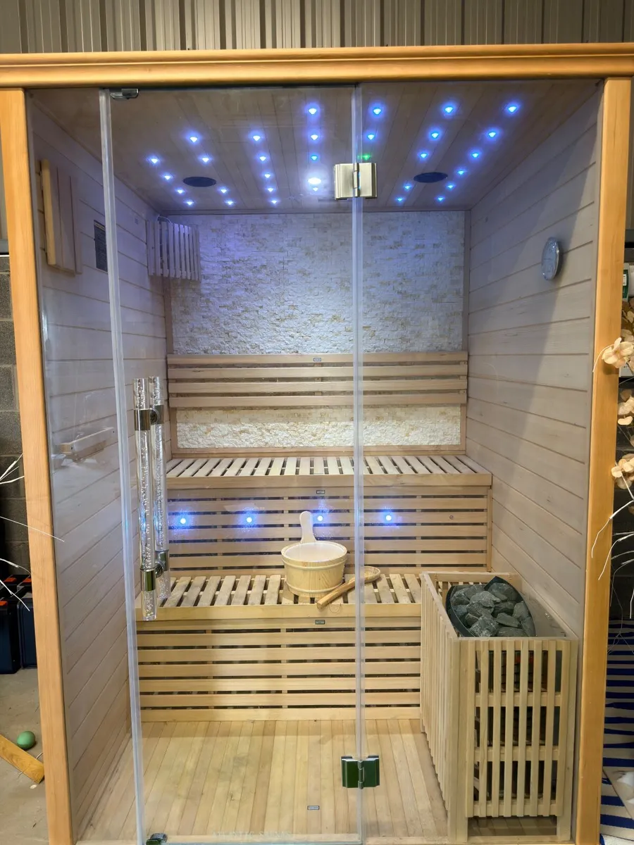 Sauna 2 Tier Seating - Image 1