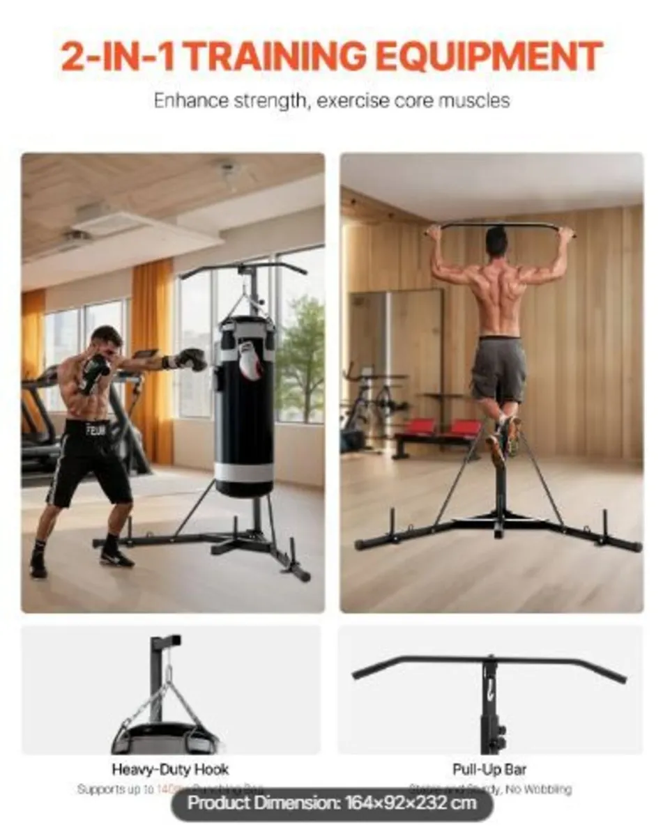 2 in 1 Punching Bag Stand - Image 3