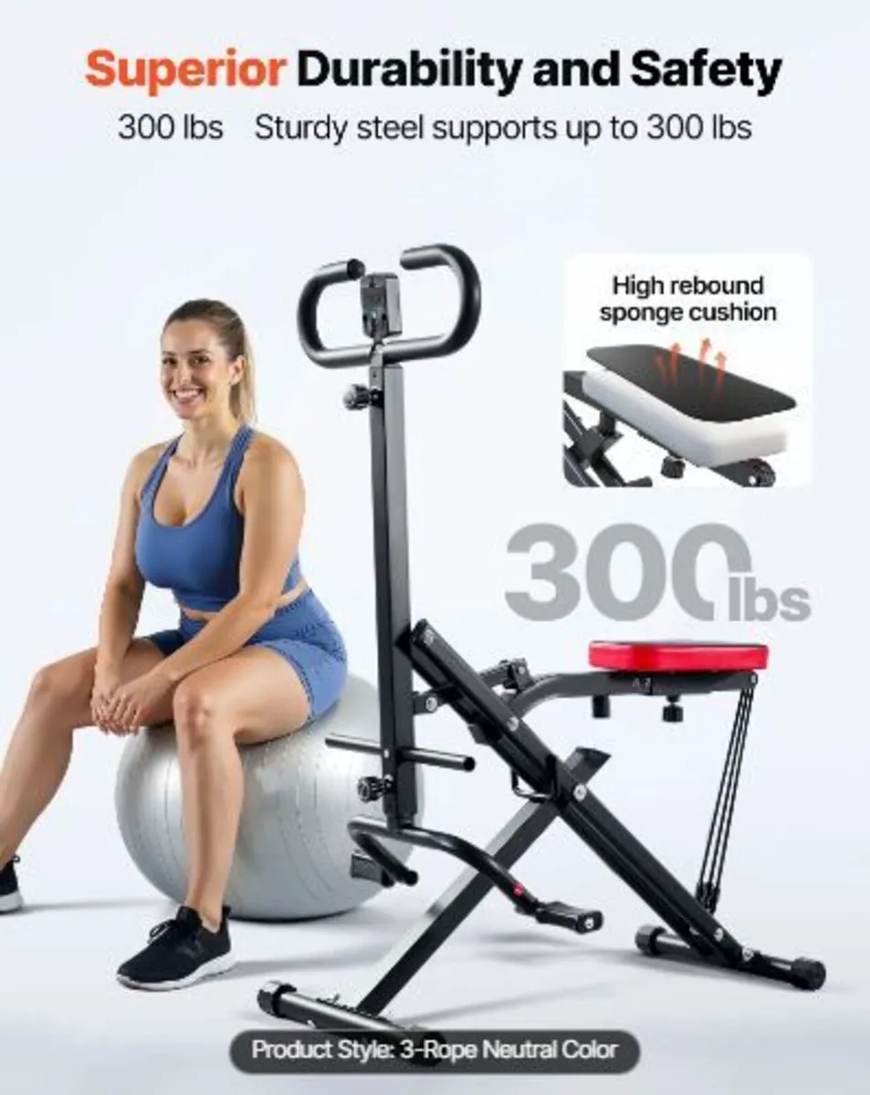 Squat Machine, Deep Squat Rowing Machine - Image 2