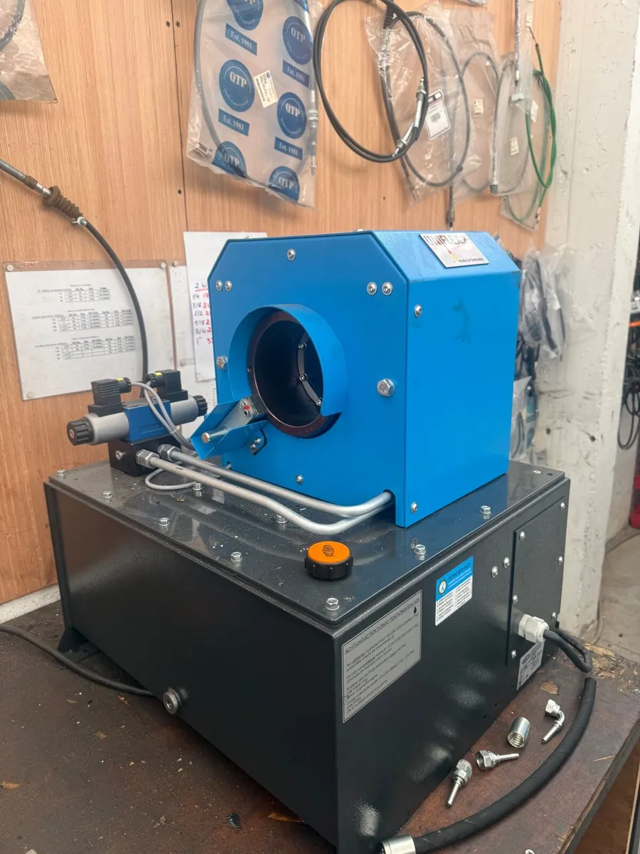 Hydraulic Swage Machine and Hose Cutter - Image 1