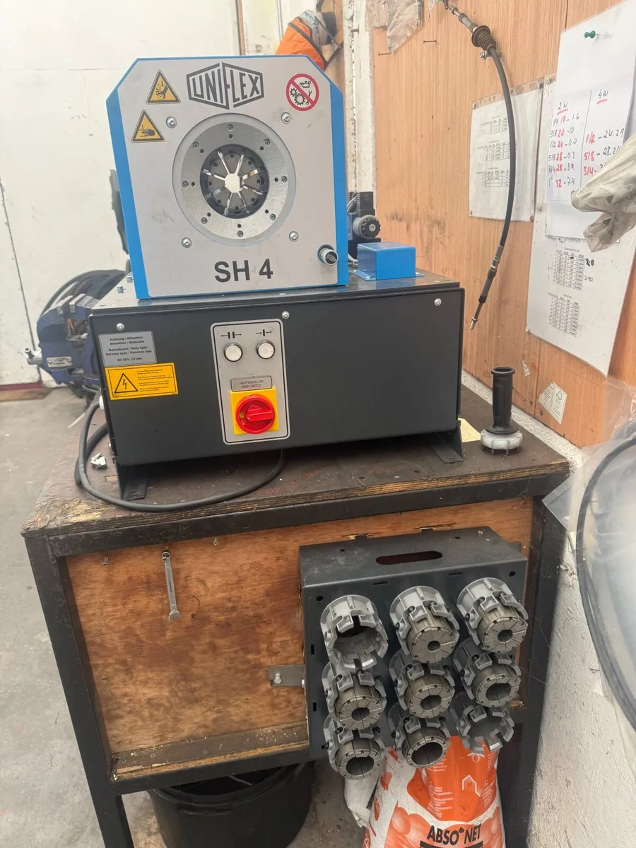 Hydraulic Swage Machine and Hose Cutter - Image 3