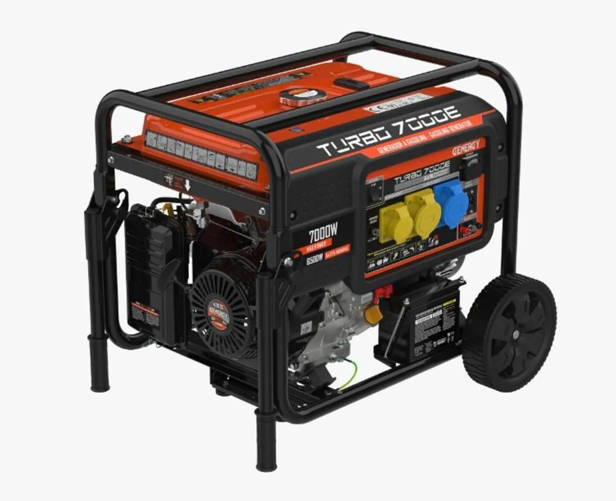 GENERATOR GENERGY TURBO 7000 110 & 230 VOLT - Image 1