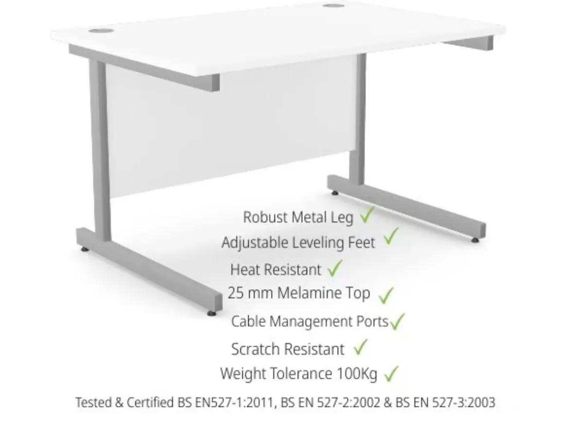 (New in box ) office desk - Image 1