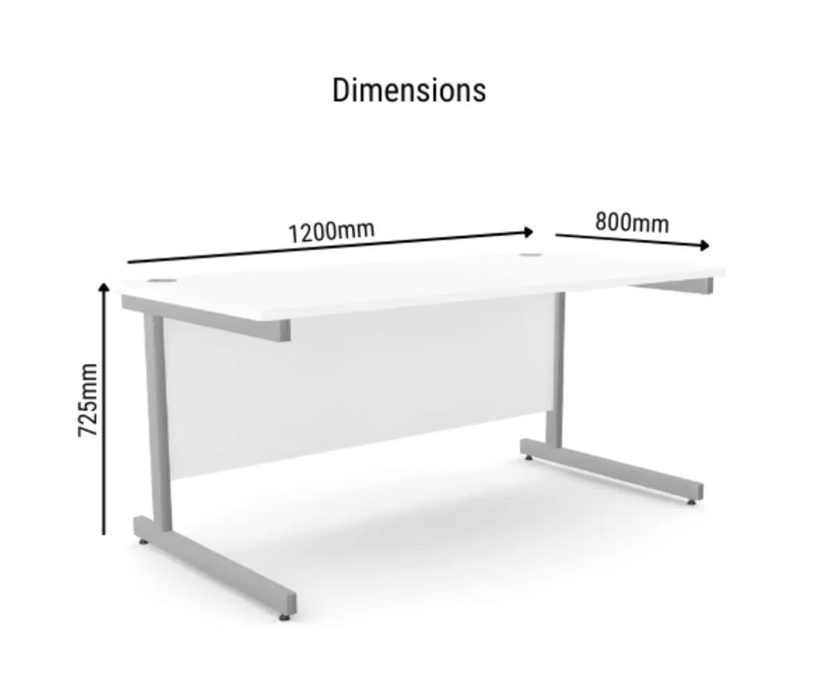 (New in box ) office desk - Image 2
