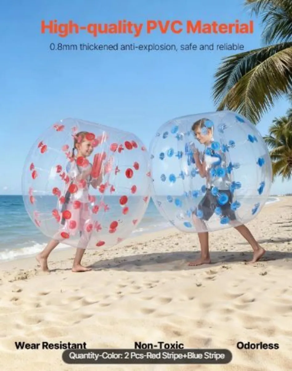 Inflatable Bumper Balls 2-Pack - Image 2