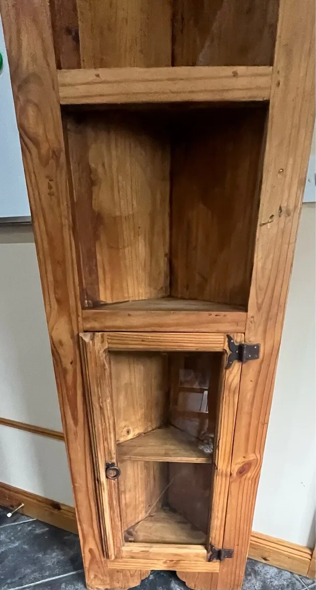 Mexican pine corner unit - Image 1