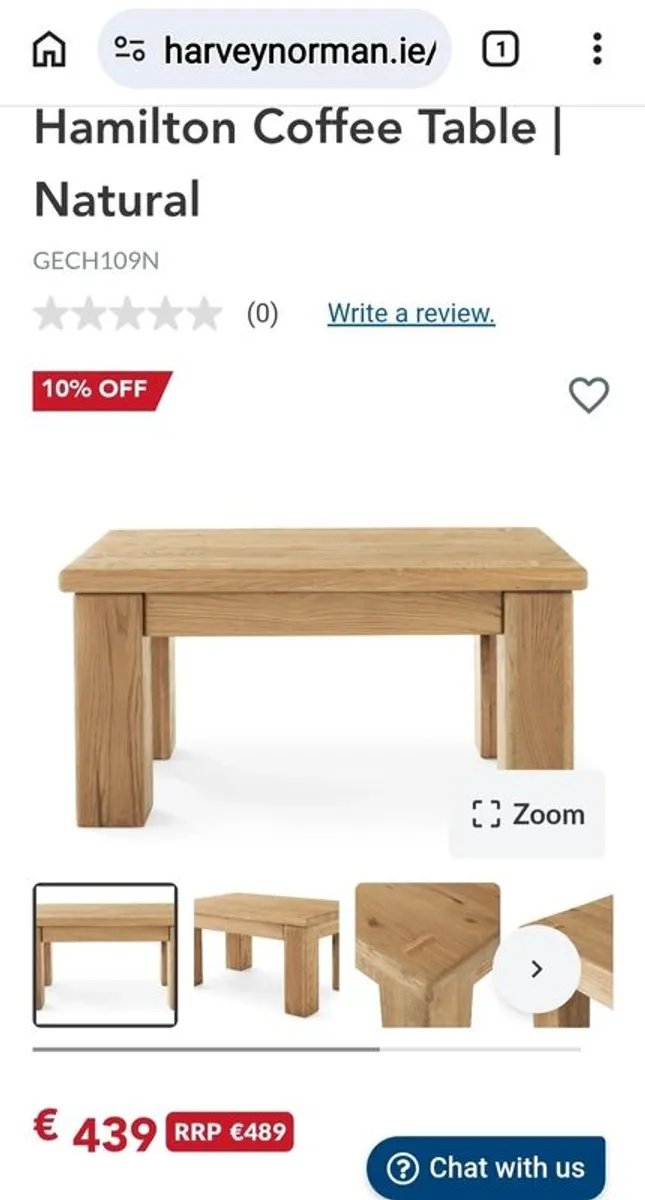 TV Table with 2 drawers and 2 shelves - Image 4