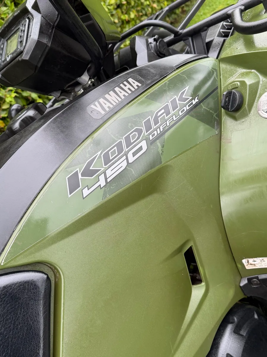 Yamaha 450 kodiak eps only 1050hrs - Image 2