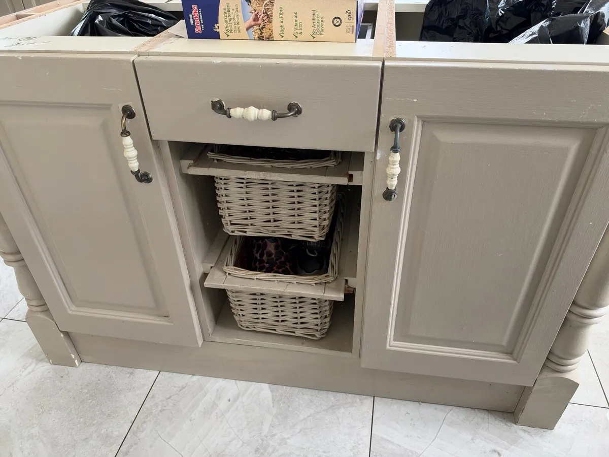 Kitchen Island With Built in Storage - Image 2