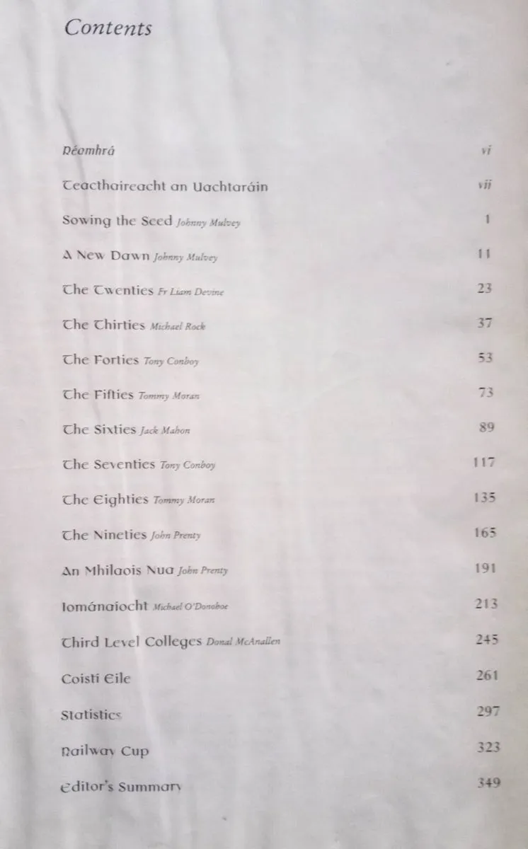 History of Connaught GAA Book - Image 2