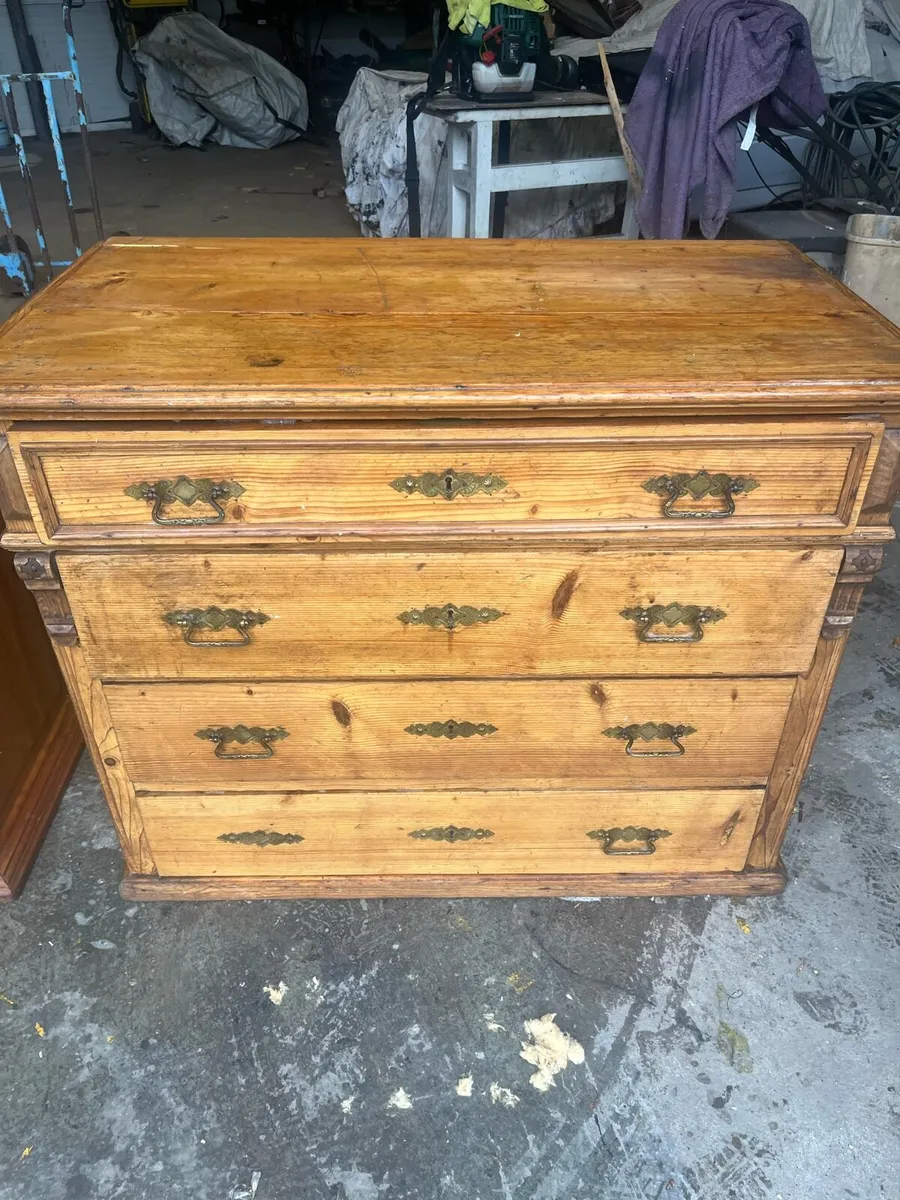 Pine furniture/Solid Wood Indian Armoire / Cabinet - Image 2