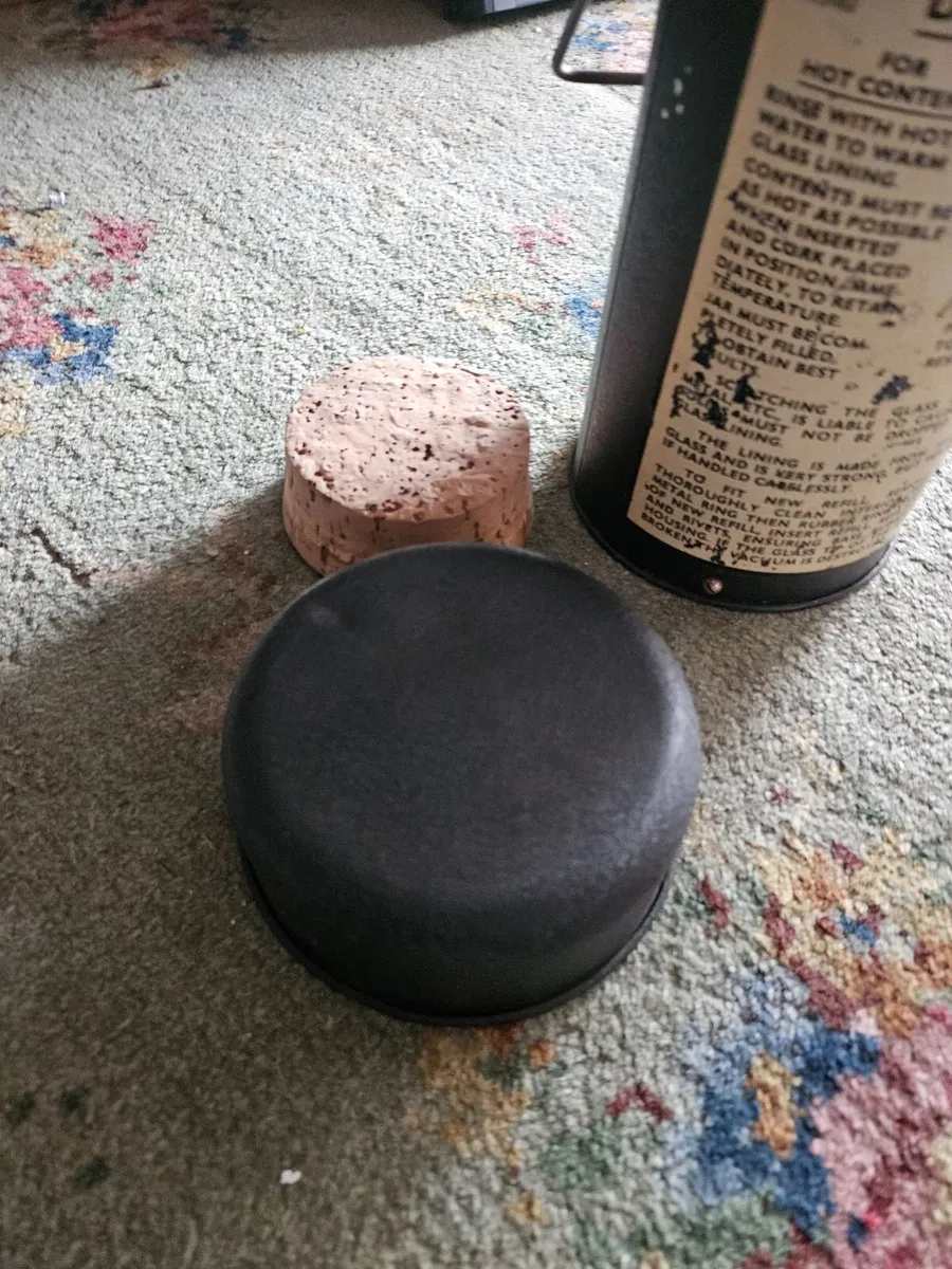 Vintage Army Military Thermos - Image 2