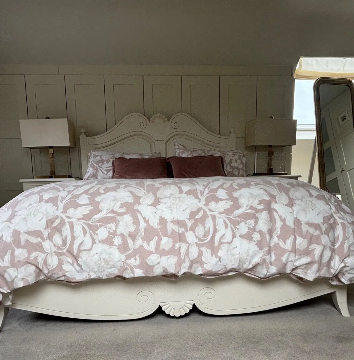 King size bed (frame only) - Image 2