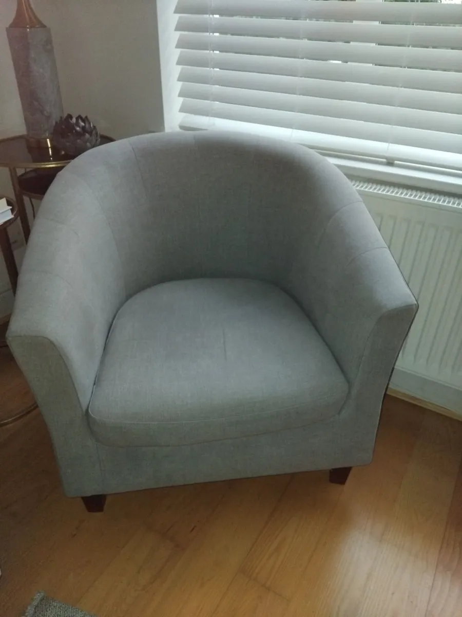 Tub chair Grey